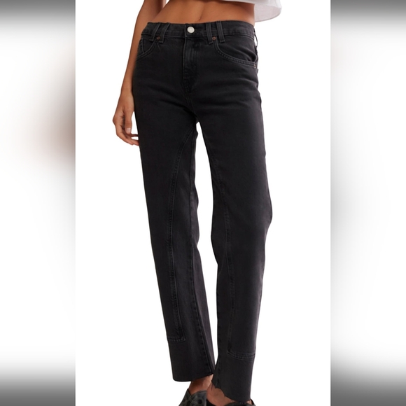 We The Free Pants - NWT- We The Free Risk Taker High Rise Straight Pants